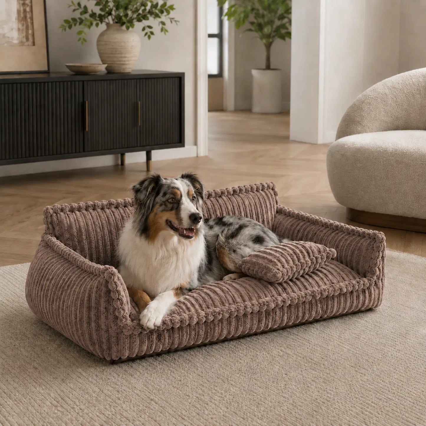 MrFluffyFriend® - Orthopädisches Hundesofa für Gelenke
