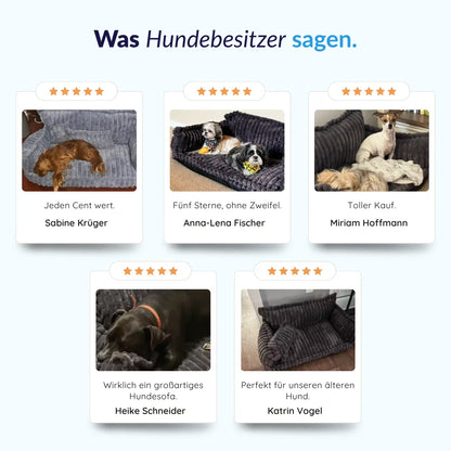 MrFluffyFriend® - Orthopädisches Hundesofa für Gelenke