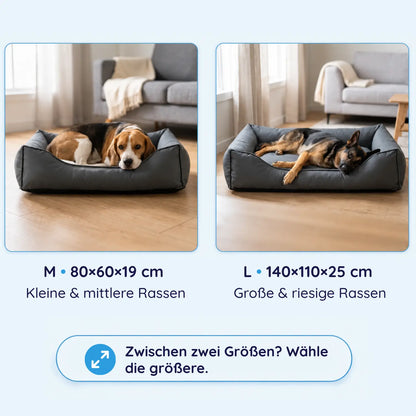 MrFluffyFriend® - Wasserabweisendes Hundebett aus Oxford-Gewebe